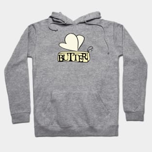 Butterfly Butter Fly Pun Hoodie